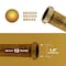 Everflow Slip Joint Extension Tube for Tubular Drain Applications, 17GA Brass 1-1/2"x12" 42412 - alternate 2